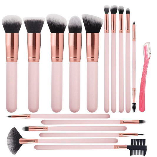 Premium Makeup Brushes Set (16Pcs)