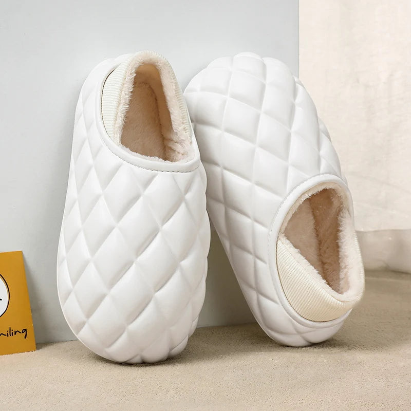 PlushPro - Warm Unisex Plush Cotton Indoor Slippers
