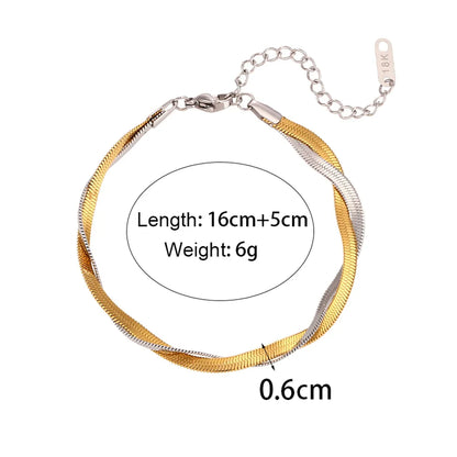 18k Gold Plated Unisex Bracelet