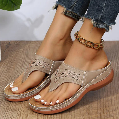 Toe Wedge Sandals