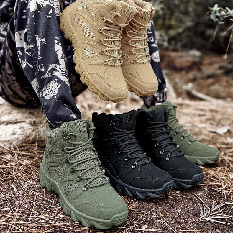 Military-grade Waterproof Men's Hiking Boots
