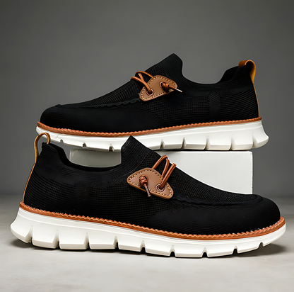 Featherlight Footwear: Stylish and Breathable Mesh Loafers